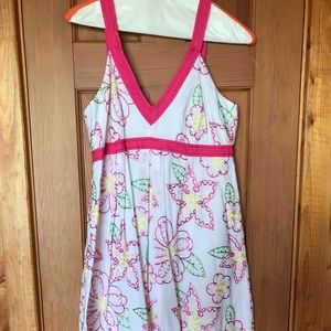Lilly Pulitzer Floral Print Empire Dress, Size 6